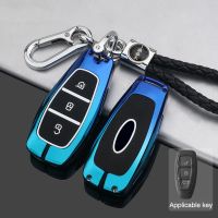 New Car Key Case Shell For Ford Kuga Focus Mk3 Mk4 Mondeo Fiesta Titanium Ecosport Transit MK8 Cover Remote Fob Accessories