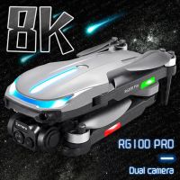 New RG100 Pro Mini Drone 4k Profesional 8K HD Camera Three-sided Obstacle Avoidance ESC Brushless Foldable Quadcopter Toy Gifts