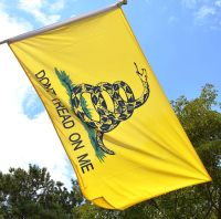 ▧◈◆ 90x150cm Dont Tread on Me Gadsden Flag liberty or death Tea Party Flags And Rattle Snake Banner