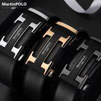 2020 Martinpolo Famous Brand Belt Men Top Quality Genuine Luxury Leather Belts For Men Strap Male Metal Automatic Buckle Fashion