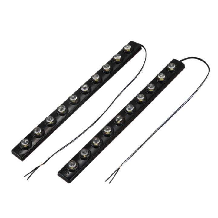 2 X 20W Daytime Running Lights Auto DRL LED Driving Lights 10 COB LED