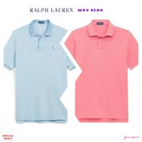 RALPH LAUREN CUSTOM SLIM FIT MESH POLO (MEN SIZE)