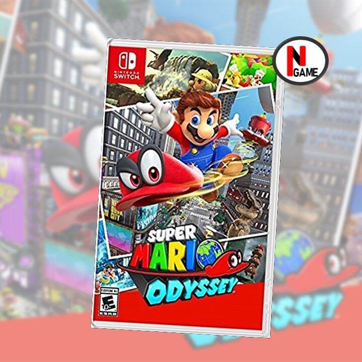 เกมส์ Super Mario Odyssey Asia En แผ่น Nintendo Switch Th