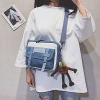 [COD] 2022 summer new womens bag college style casual girl shoulder student personality Korean version diagonal