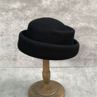 ? Japanese-Style Retro Hepburn Style Wool Top Hat Womens Autumn And Winter Light Luxury Princess Hat All-Matching Youthful-Looking Elegant Woolen Beret