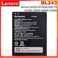 แบตเตอรี่แแท้ Lenovo Lemon K3 Note K50-T5 A7000 A5500 A5600 A7600 BL243 2900MAh.