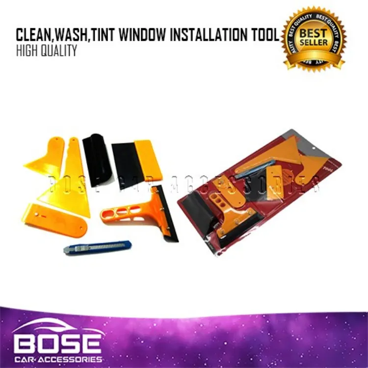 Window Tint Kit for Cars, Window Tint Tools, 6 PCS Vehicle Glass Protective  Film Installing Tool, Car Wrap Kit - China Car Wrap Tools, Car Vinyl Wrap  Film