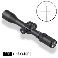 กล้อง Discovery FFP4-14X44 ปรับหลาข้าง เส้นเล็งขยายตาม ท่อ 30 มิลลิเมตร+ฟรีระดับน้ำตั้งกล้อง + ไฟฉายคาดหัว