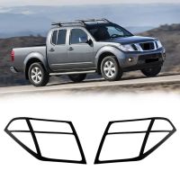 Oiozkhjue 528กรอบไฟหน้าหลอดไฟหน้ารถ,ฝาครอบไฟหน้ารถสำหรับ Nissan Frontier Navara D40 2006-2013อุปกรณ์เสริมรถยนต์