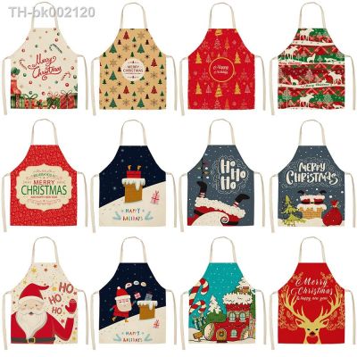 ◄ 1 Pcs Christmas Kitchen Aprons for Woman Xmas Decoration Aprons for Kids Adults Women Men Dinner Party Cooking Apron