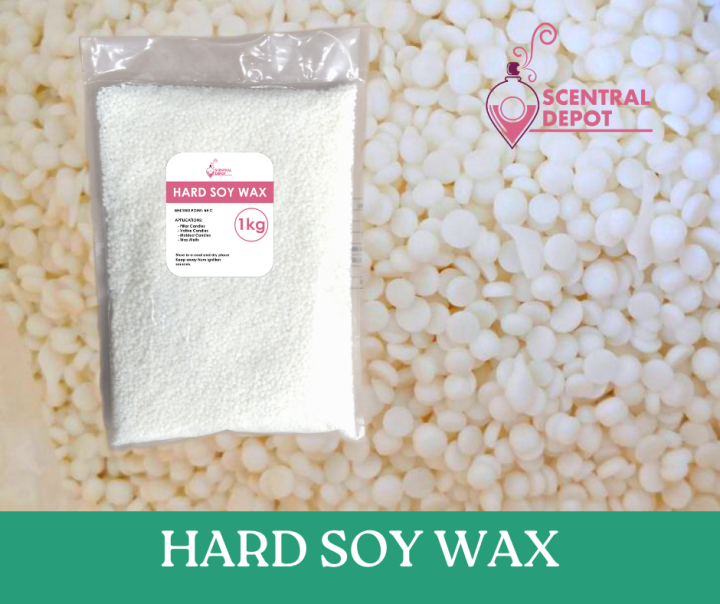 Hard Soy Wax for Pillar Candles & Mold Candles Raw Materials for