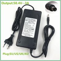 50.4V 3A li-ion battery charger For 12S 44.4V lithium battery charger with fan output DC 50.4V for ebike electric bicycle