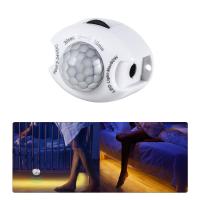 เครื่องตรวจจับการเคลื่อนไหวการเหนี่ยวนำร่างกายมนุษย์ Pir Sensor Timer Smart Home Dc 5V 12V Human Body Induction Controller Night Lights Mini