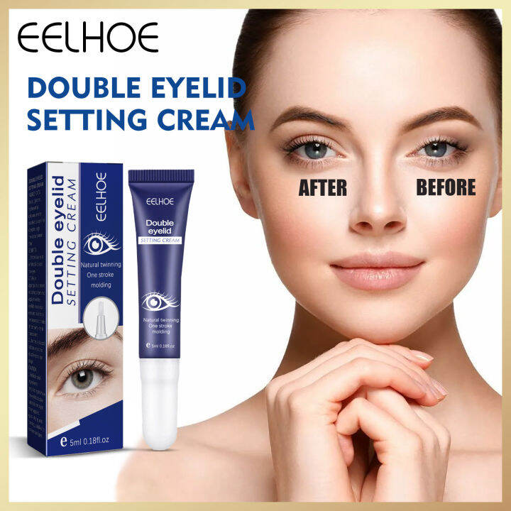 Eelhoe Double Eyelid Lifting Setting Cream Lasting Waterproof Natural ...