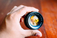 (For M42 SLR ทุกรุ่น)เลนส์มือหมุน ละลายหลัง รูรับแสงกว้าง Takumar 55mm F1.8 Serial 525492