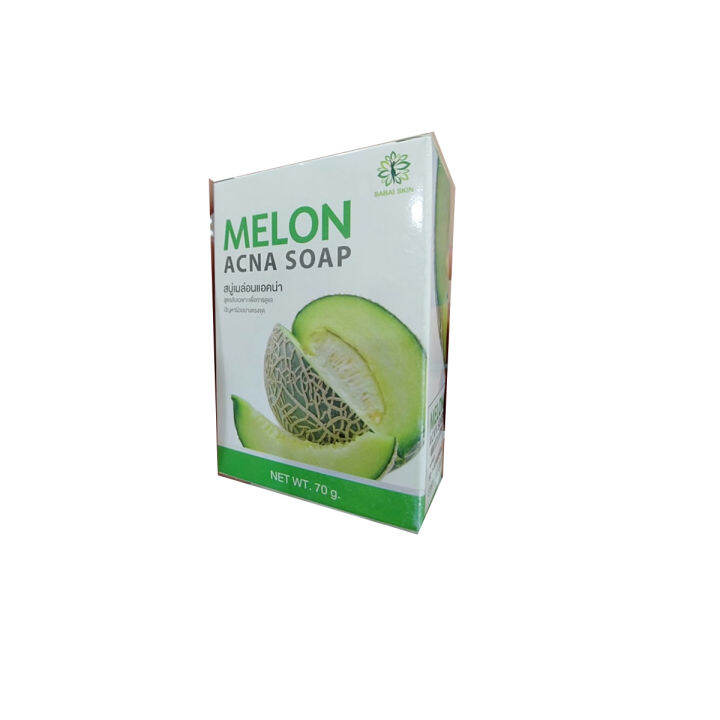 สบู่เมล่อน-melon-acna-soap-70-กรัม-1-ก้อน