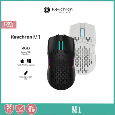 Keychron M1 Wireless Mouse Medium Big Hands Wired Bluetooth the third mock examination RGB Mouse
