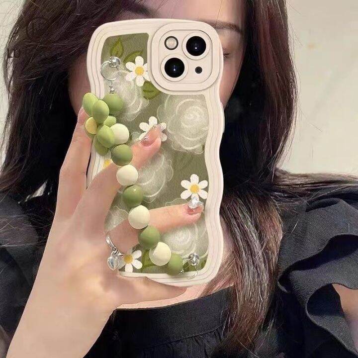 เคสเข้ากันได้กับ-iphone-14-pro-max-13-pro-max-12-pro-max-11-pro-max-7-plus-8-plus-สดใสขนาดเล็กซิลิโคนดอกเบญจมาศเคสโทรศัพท์