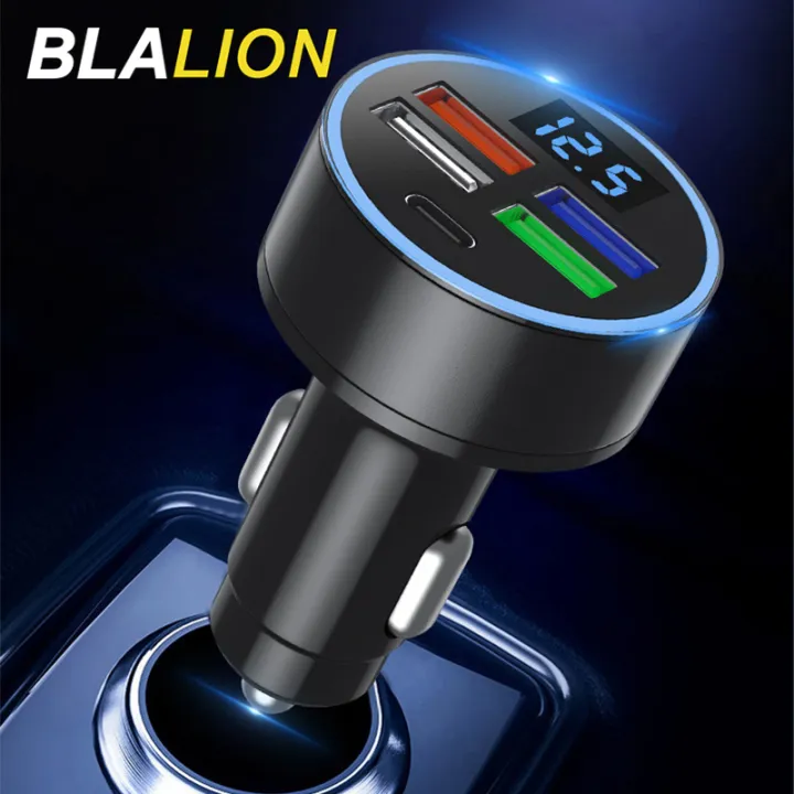 Car Charger PD USB Phone Quick Charging DC 12V 24V Cigarette Lighters