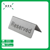 NTS ป้ายจองบนโต๊ะอาหาร RESERVED SIGN NTS1-S-RESER