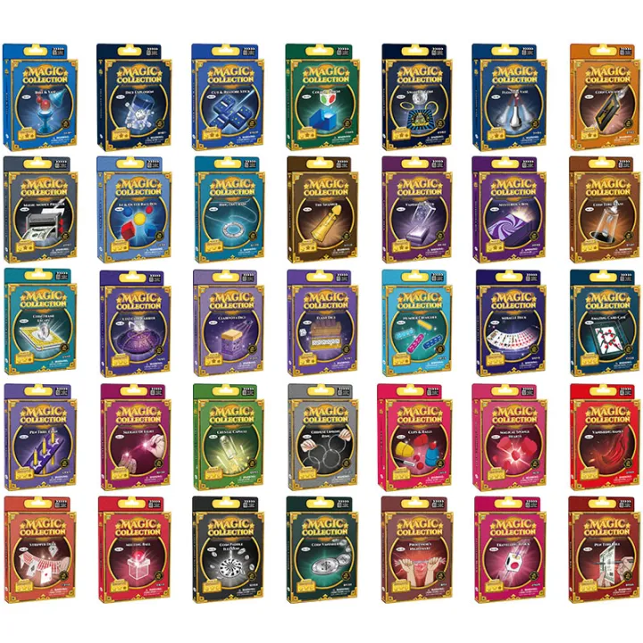Magic props interlocking four serial magic toys children and primary school students simple ...