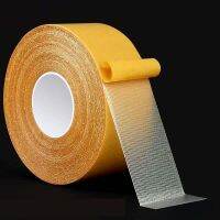 5M Double Sided Fabric Bottom Belt Tape Water Proof Double-sided Adhesive Tape Strong Stickiness Strap Translucent Mesh Adhesives  Tape