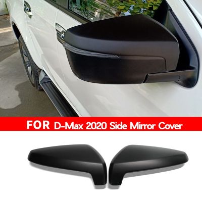Car Rearview Mirror Cover Door Side Wing Mirror Caps Trim Shell Accessories for ISUZU D-MAX 2021+ ABS