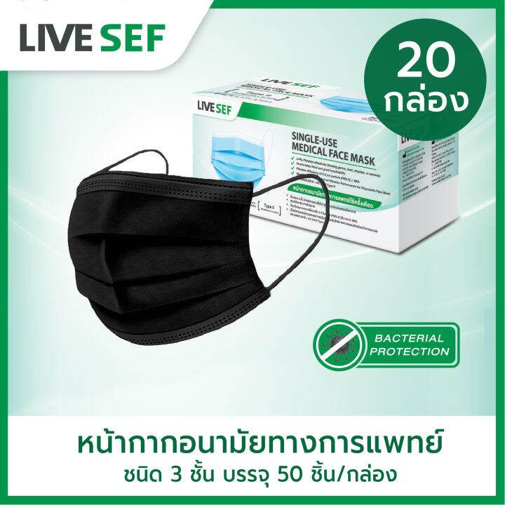 livesef-หน้ากากอนามัย-ยกลัง-20-กล่อง