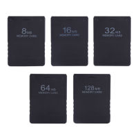 【2023】Black 128MB 64MB 32MB 16MB 8MB Memory Card Game Save Data Module For PS2 PS ForPlaystation 2 Extended Card Game Accessorie