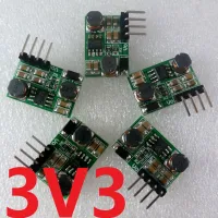 Dd06ตัวแปลงไฟฟ้าแบบ2-In-1 Dc Dc แบบลดแรงดัน0.8V-6V ถึง3.3V ถึง Esp8266แหล่งจ่ายไฟผ่าน Wifi Hc-05 Cc1101โมดูล Led 5ชิ้น03Sa_3V3