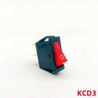 New Product 1Pcs KCD3  With LED Rocker Switch 16A /20A 125V/250V ON-ON/ON-OFF-ON 2/3Position 3Pin Electrical Equipment Power Switch Buttons