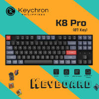 【ส่งในไทย/ของแท้?%】Keychron K8 Pro Hotswap RGB 87key คีย์บอร์ดไร้สาย บลูทูธ 5.1 RGB