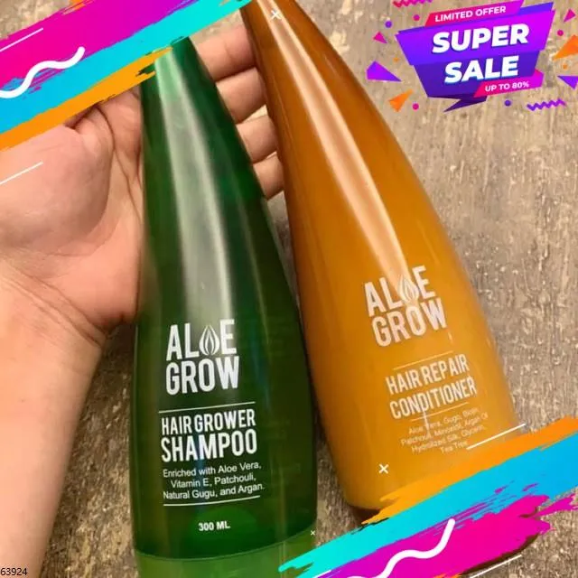 Original Aloe Grow Shampoo 300ml Cod Available Lazada Ph