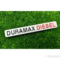 โลโก้เหล็ก DURAMAX สำหรับติดท้ายรถ เชฟโรเล็ท