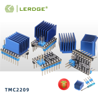 LERDGE ชิ้นส่วนเครื่องพิมพ์3D TMC2209 Stepper Motor Driver 256 UART TMC2208 A4988 LV8729 Board Ultra-Silent Ender3