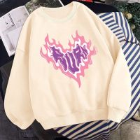 CODAndrew Hearst Japan Hot Flame Heart Print Men Women Hoodie Harajuku Korean WomenS Casual Warm Autumn Winter Hip Hop Hooded Jacket