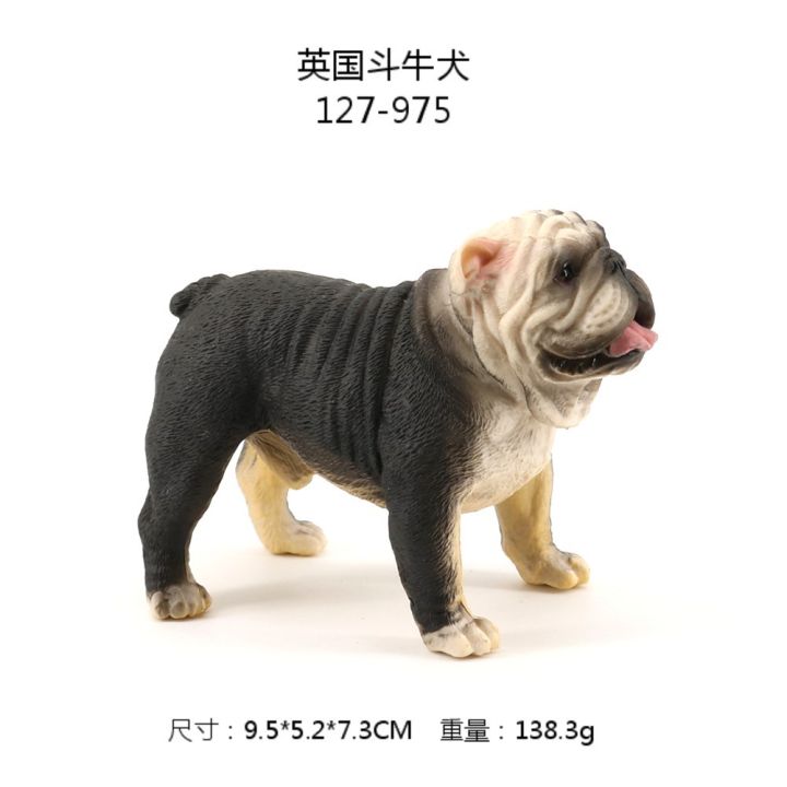 กาชาปอง-โมเดลวัว-โมเดลหมา-โมเดลสุนัข-texas-longhorn-โมเดลสัตว์-model-dog-black-bulldog-figures-mini-miniature-ของเล่น