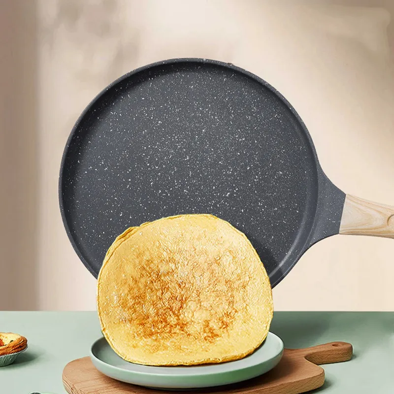 6 Inch Nonstick Crepe Pan,Breakfast/Crepe/Tortilla Pan, Granite