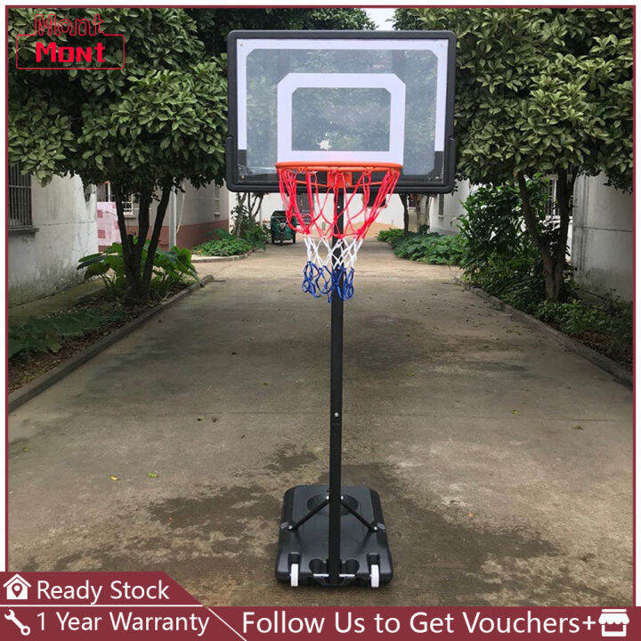 Outdoor Basketball Ring Backboard with stand Movable Heightadjustable