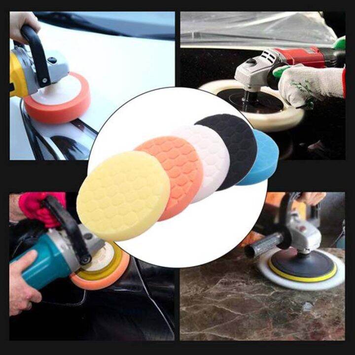 lz-5pcs-polishing-pad-kit-for-car-polisher-pack-of-waxing-buffing-sponge-pad-hand-tool-kit-125mm-5inch-drop-shipping