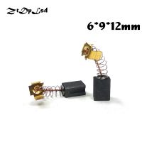 【YF】 ZtDpLsd 2 Pcs/Pairs 6x9x12mm Mini Drill Electric Grinder Replacement Carbon Brushes Spare Parts for Rotary Tool