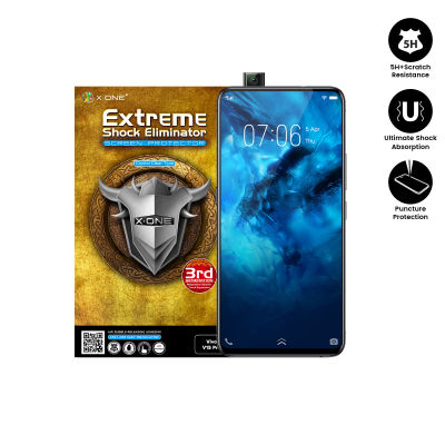 Vivo V15 Pro X-One Extreme Shock Eliminator ( 3rd 3) Clear Screen Protector