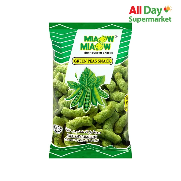 Miaow Miaow Green Peas Snack 60G | Lazada PH