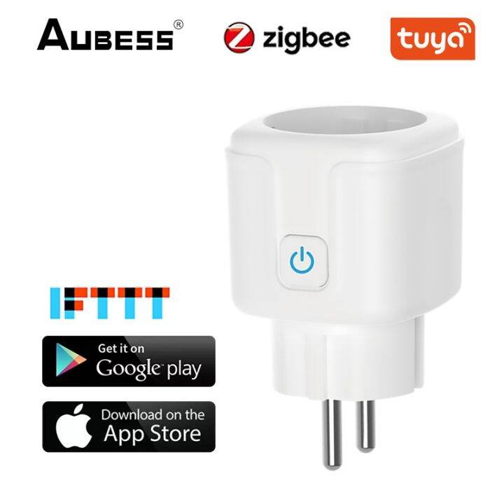 smart-plug-zigbee-socket-eu-16a-with-power-monitor-timing-function-tuya-smart-life-app-control-works-with-alexa-google-home