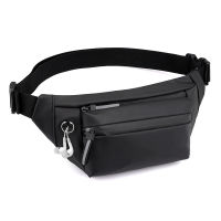 【CW】Men Fanny Pack Outdoor Sports Running Cycling Waist Bag Pack Fashion Shoulder Belt Bag Travel Phone Pouch Bags For Male