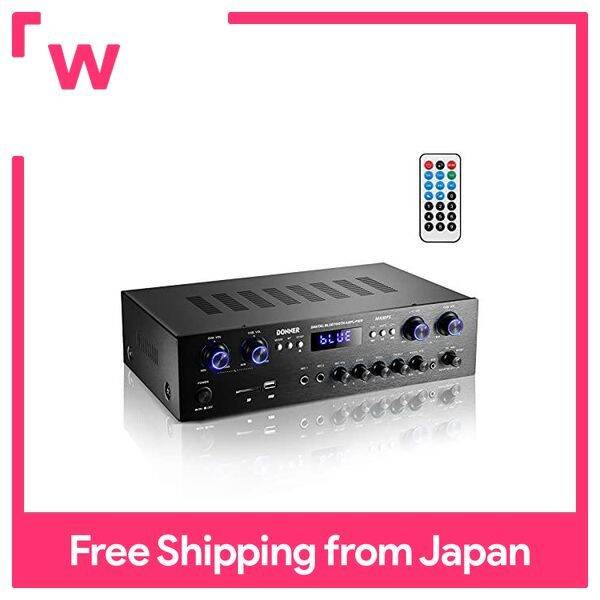 Donner Power Amplifier Audio Amplifier Bluetooth5.0 Maximum Output 440W