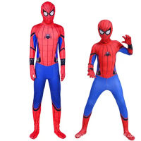 HomeSik เครื่องแต่งกาย Spiderman Superhero Homecoming Spider Man ชุดคอสเพลย์ฮาโลวีนสำหรับผู้ใหญ่/เด็ก3D สไตล์