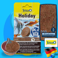 ? Tetra Holiday 30g Gel Food 14 days อาหารปลาวันหยุดอยู่ได้14วัน อาหารปลาจมน้ำ sinking food