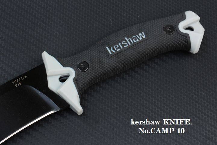 มีดเดินป่าkershaw-รุ่น-camp-10-รหัส-1077-ใบยาว-10-full-tank-ใบมีดเหล็ก-65mn-powdercoat-พร้อมซอง-kydex