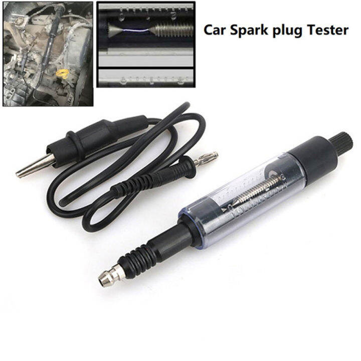 New Adjustable Car Spark Range Test Spark Plugs Tester Wires Coils Diagnostic Tool Coil